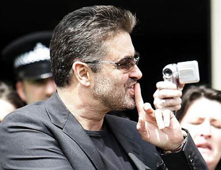 Poppstjarnan George Michael.