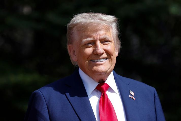 Donald Trump hefur sjálfur sagst vilja vera talinn friðarsinni.