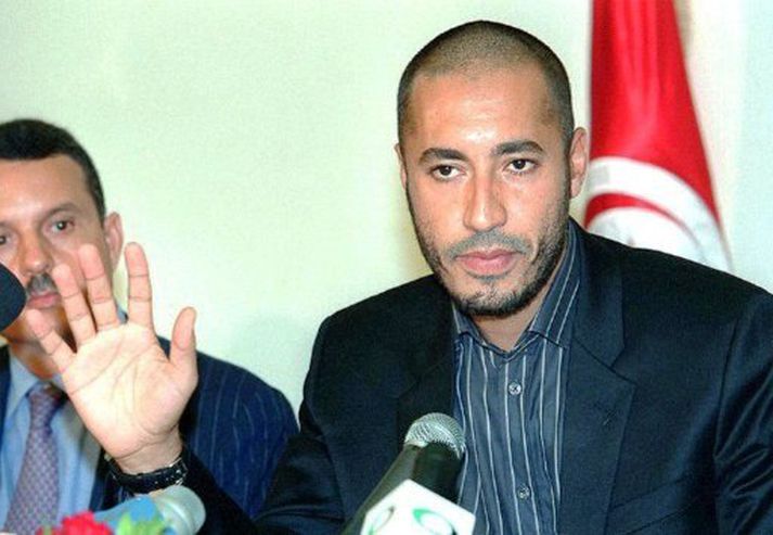 Saadi Gaddafi.