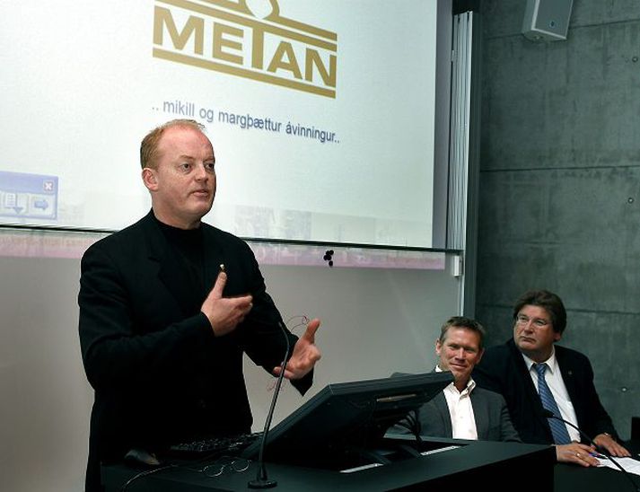Einar Vilhjálmsson, markaðsstjóri Metans, hér að ofan, segir bestu leiðina að breyta bílum í metanbíla.