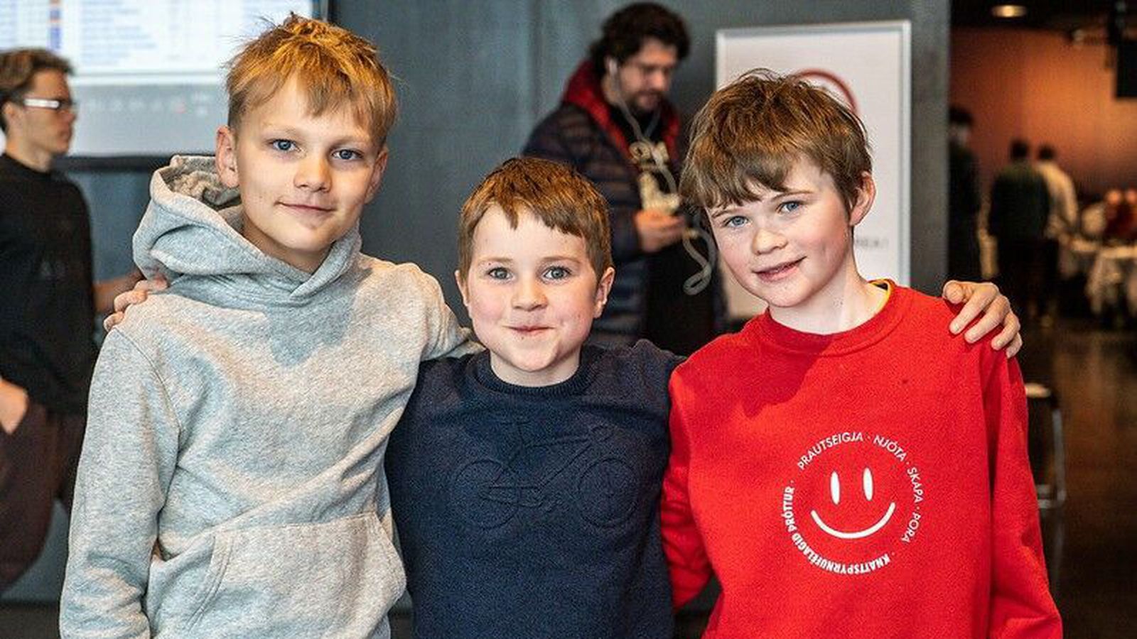 Tíu ára strákur efstur Ís­lendinga