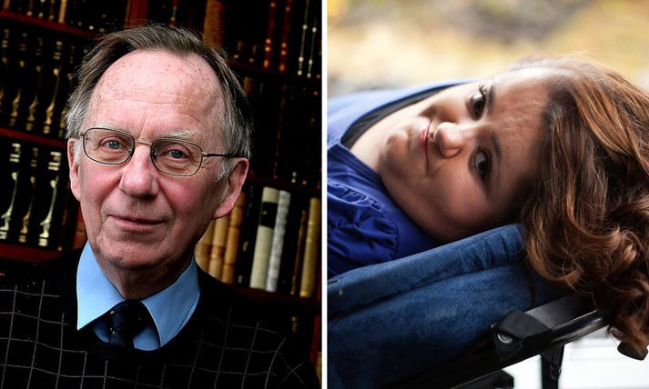 Sigurður Líndal og Freyja Haraldsdóttir. Þeir sem til þekkja telja ólíklegt að þessi tvö geti orðið sammála um nokkurn hlut.