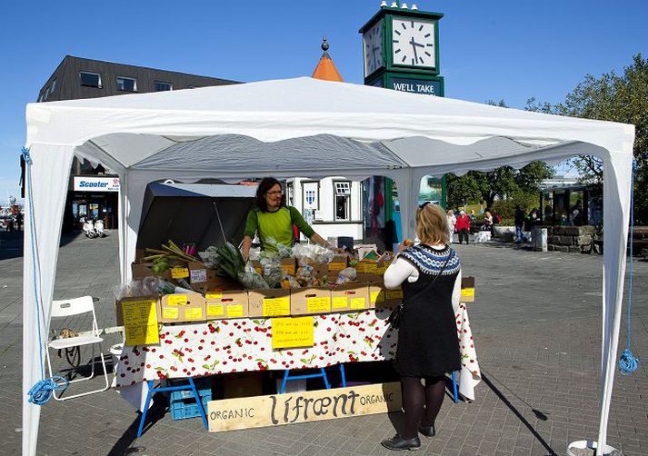 Markaðurinn er opinn frá 11 til 17 frá þriðjudögum til laugardags og hefur leyfi til að vera á Lækjartorgi út september.