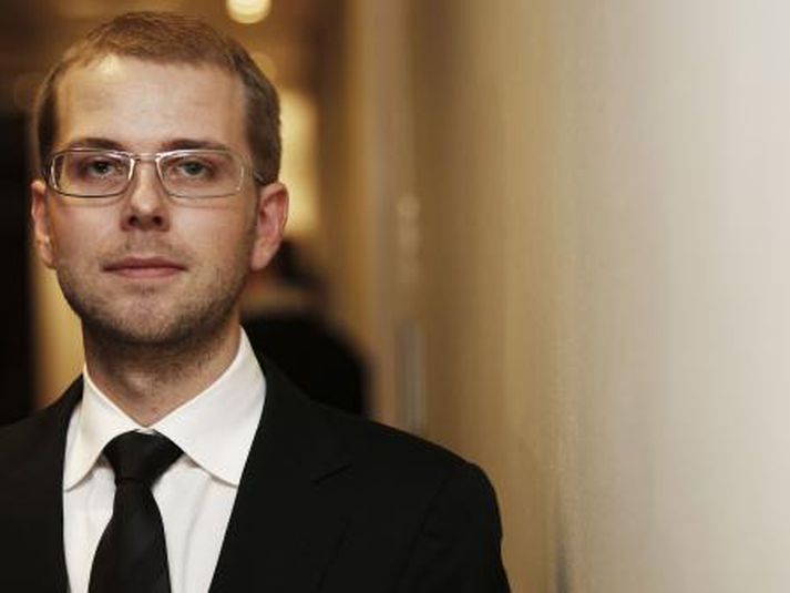 Jón Sigurðsson, forstjóri FL Group, hefur þurft að horfa upp á mikla lækkun á gengi bréfa í félaginu í morgun.