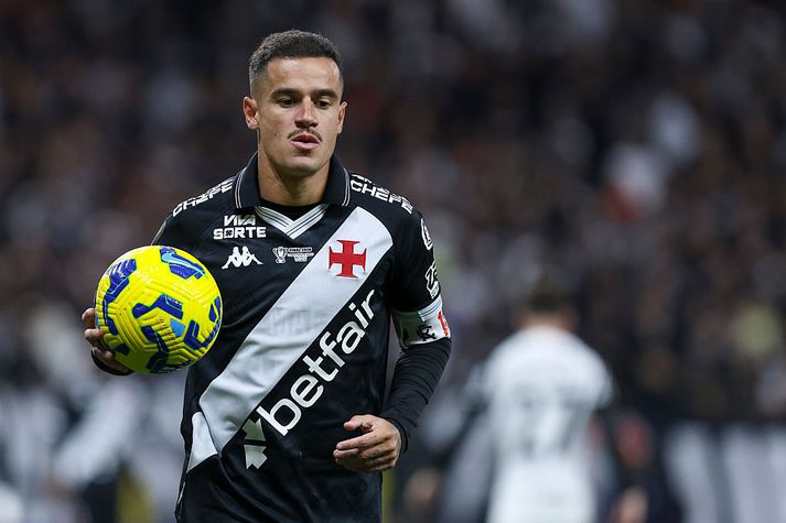 Philippe Coutinho í leik með Vasco de Gama.