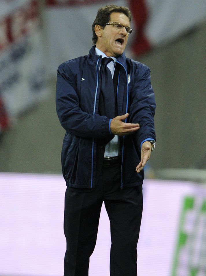 Fabio Capello, þjálfari Englendinga.