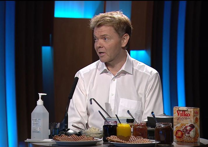 Fáir sem gerir betri vöfflur en Albert Eiríksson.