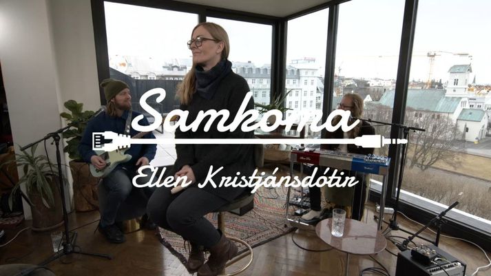 Ellen Kristjánsdóttir er önnur á svið í tónleikaröðinni Samkomu.