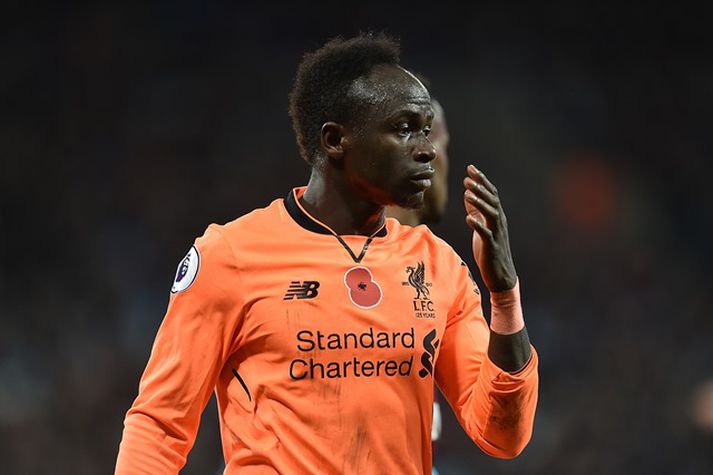 Ekki liggur fyrir hvort Sadio Mané missi af einhverjum leikjum með Liverpool á næstunni.