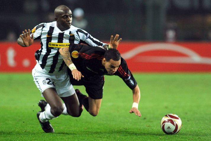 Úr leik Juventus og Ajax í kvöld.
