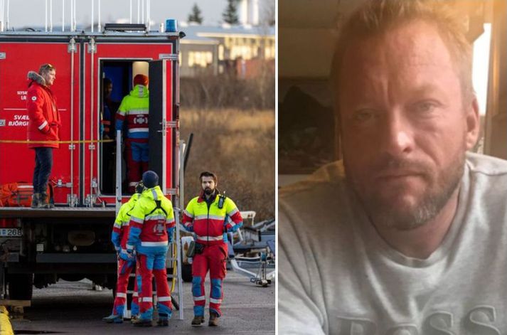 Leitin að Friðfinni Frey Kristinssyni heldur áfram.