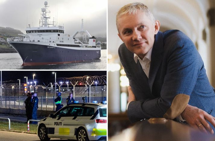 Rússnesk skip leggja reglulega við höfn í Færeyjum. Sum þeirra eru grunuð um að vera partur af skuggaflota Rússa, sem er áhyggjuefni þar sem hægt er að skjóta árásardrónum á loft frá stórum skipum.