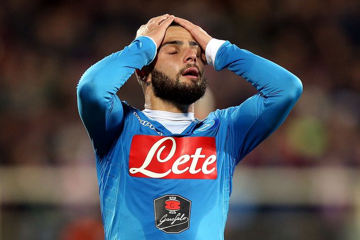 Lorenzo Insigne tileinkar næsta mark líklega ekki vopnaða bófanum.