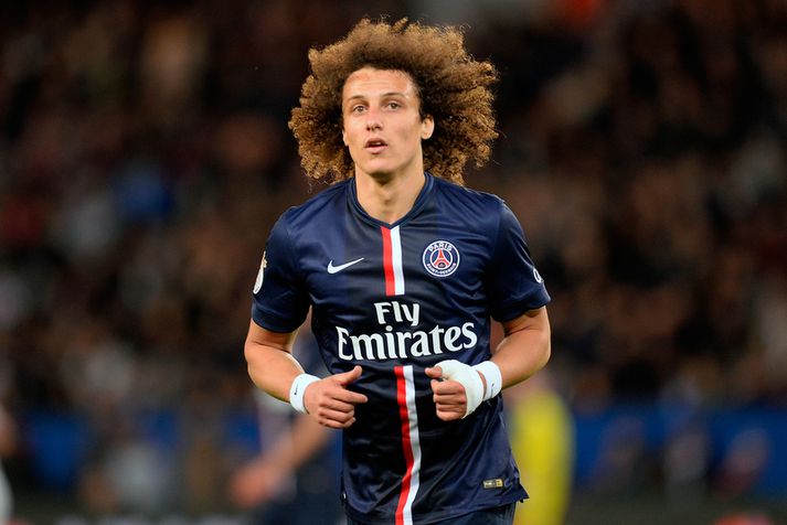 David Luiz í leik með PSG.