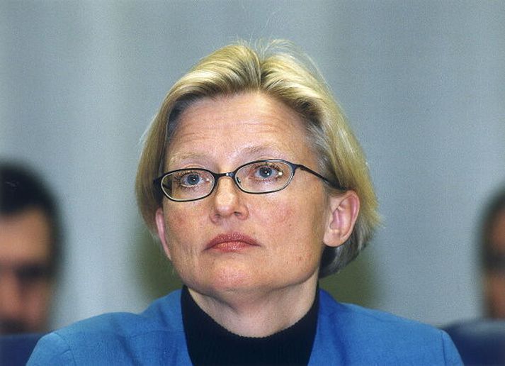Anna Lindh var utanríkisráðherra úr röðum sósíaldemókrata en henni var banað árið 2003.