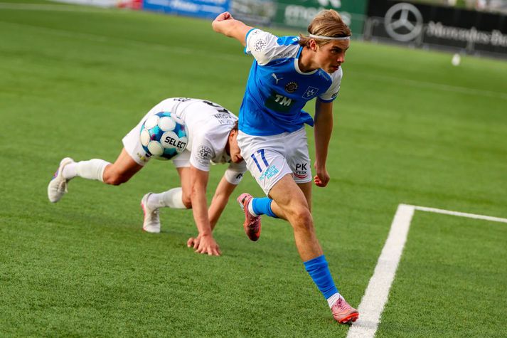 Haukur Örn Brink á að hjálpa Aftureldingu að endurheimta sæti sitt í Bestu deild karla og komast í bikarúrslit.