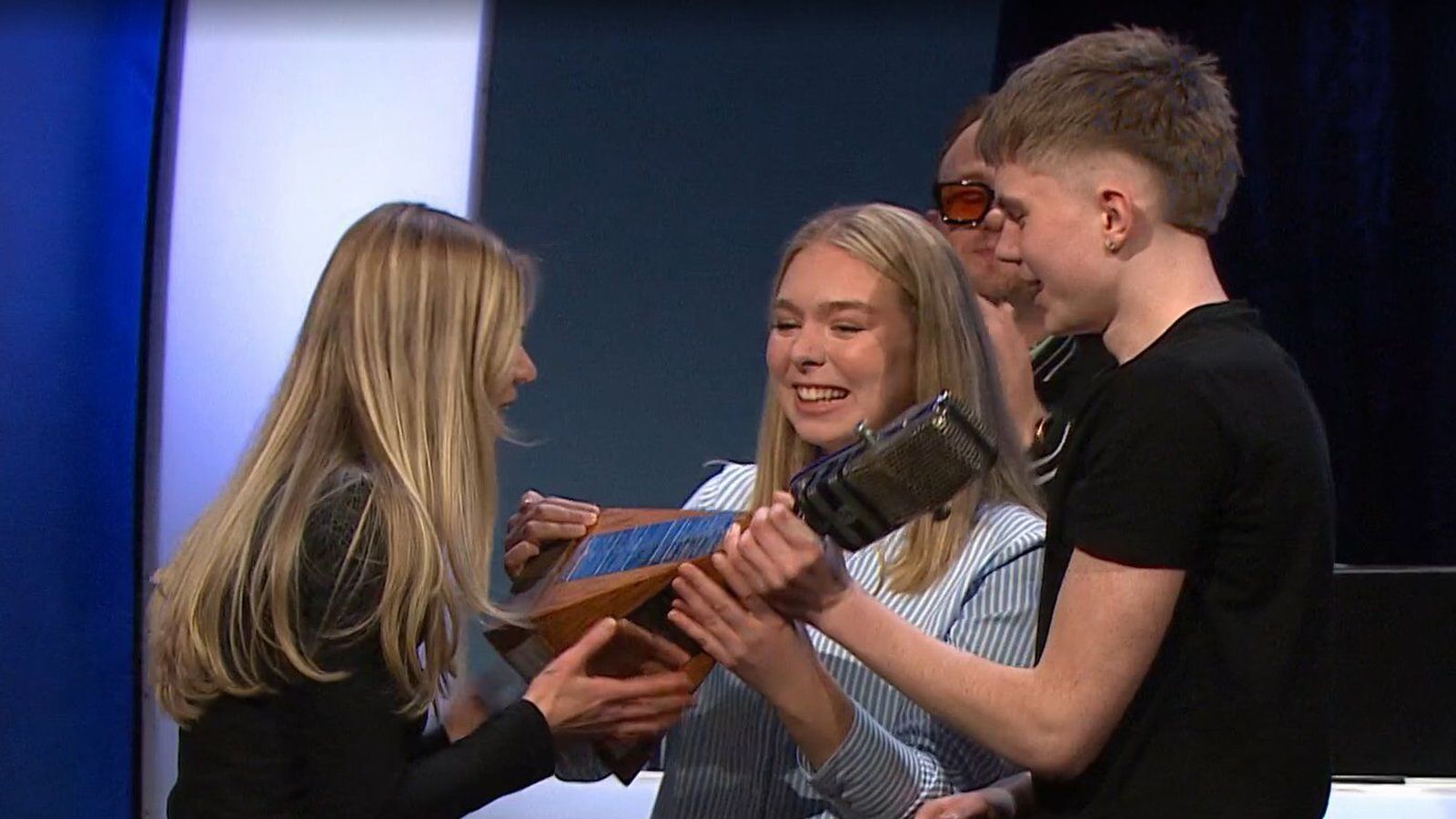 Verzló hreppti hljóð­nemann eftir sigur gegn MR