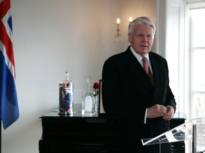 Ólafur Ragnar Grímsson forseti.
