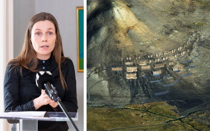 Ætlunin er að reisa 5.000 fermetra hótelbyggingu og baðaðstöðu sem geti rúmað á bilinu 40-45 herbergi eða um hundrað gesti.