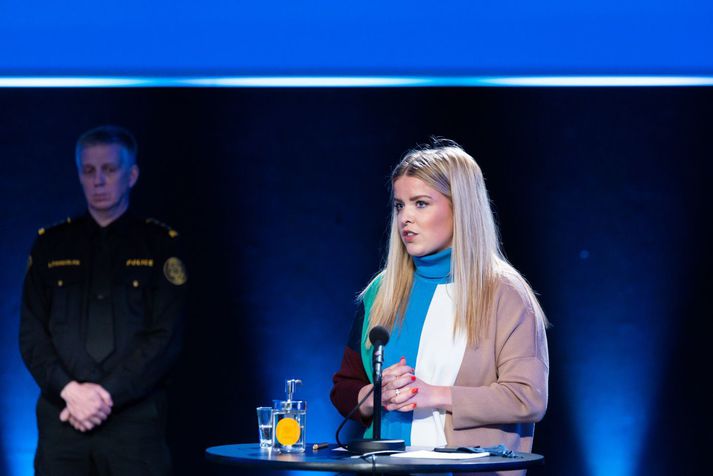 Áslaug Arna Sigurbjörnsdóttir dómsmálaráðherra.