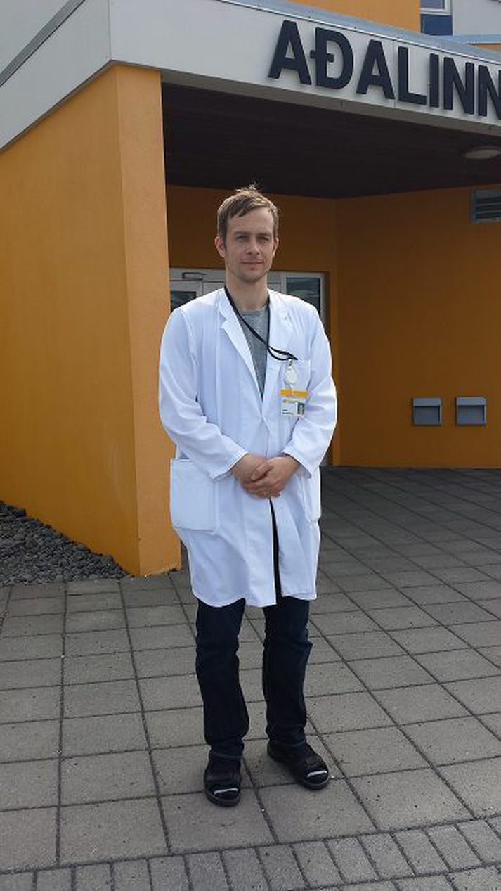 Arnar valdi sér viðfangsefnið á þriðja ári í læknisfræði, en ekkert annað kom til greina en að láta slag standa.