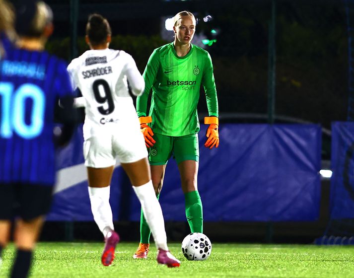 Inter keypti landsliðsmarkvörðinn Cecilíu Rán Rúnarsdóttur frá Bayern München í sumar eftir vel heppnaða lánsdvöl hennar hjá liðinu á síðasta tímabili. 