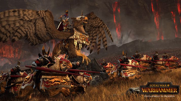 Frægar hetjur Warhammer heimsins leiða orrustur Total War: Warhammer.