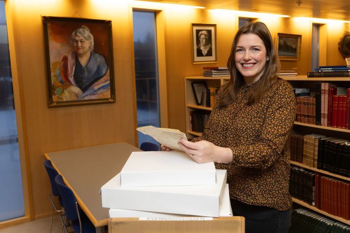 Rakel Adolphsdóttir segir að á viðburðinum verði farið yfir helstu ástarbréf Kvennasögusafnsins. 