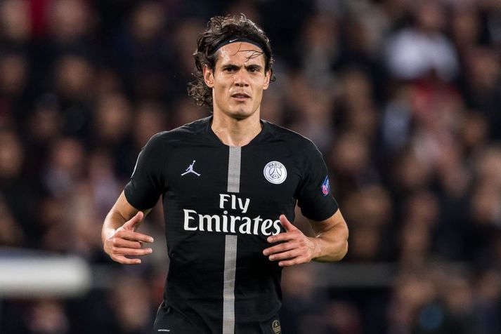 Cavani var á eldi í kvöld