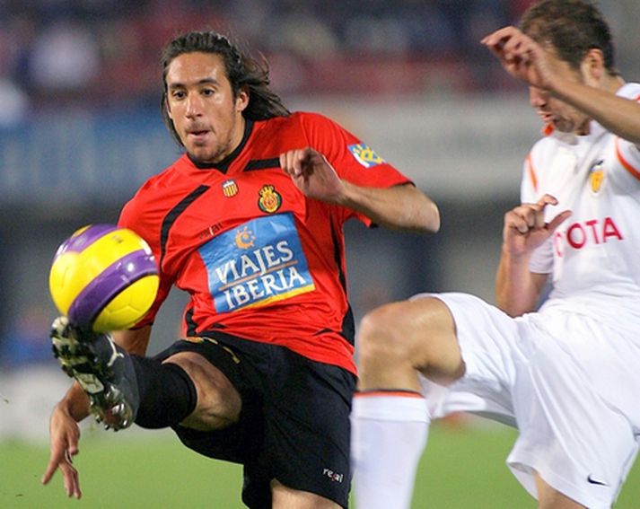 Gutierrez í leik með Valencia.