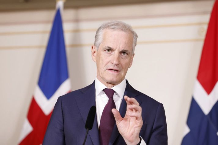 Jonas Gahr Støre hefur gegnt embætti forsætisráðherra Noregs frá árinu 2021.