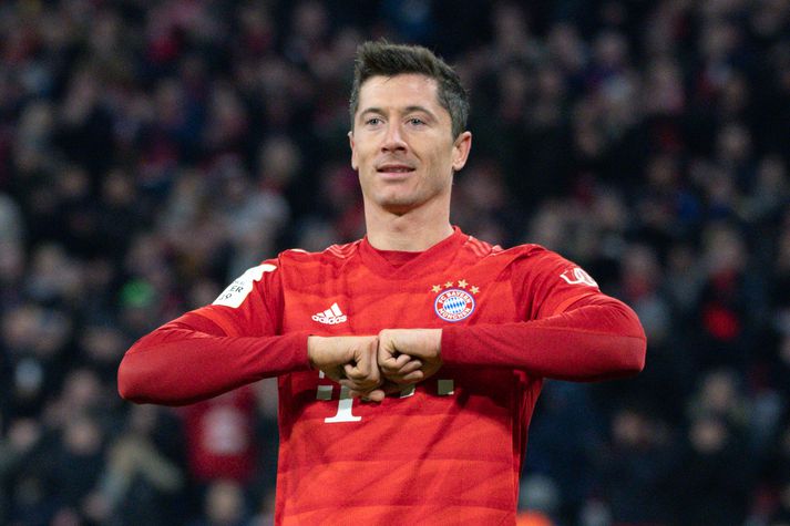 Robert Lewandowski er markahæstur í Meistaradeild Evrópu og Þýskalandi.