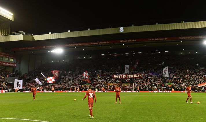 Frá Anfield.