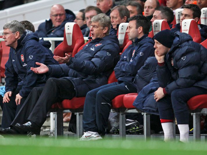Arsene Wenger, stjóri Arsenal.