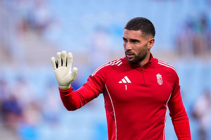 Luca Zidane er markvörður Granada í spænsku B-deildinni.