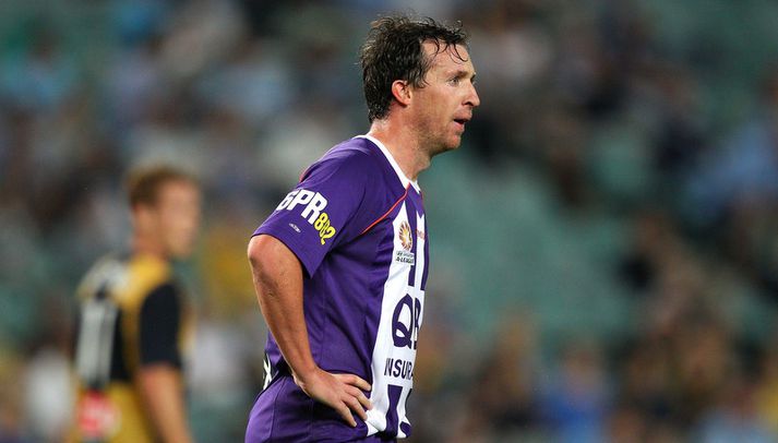 Robbie Fowler þegar hann lék í Ástralíu.