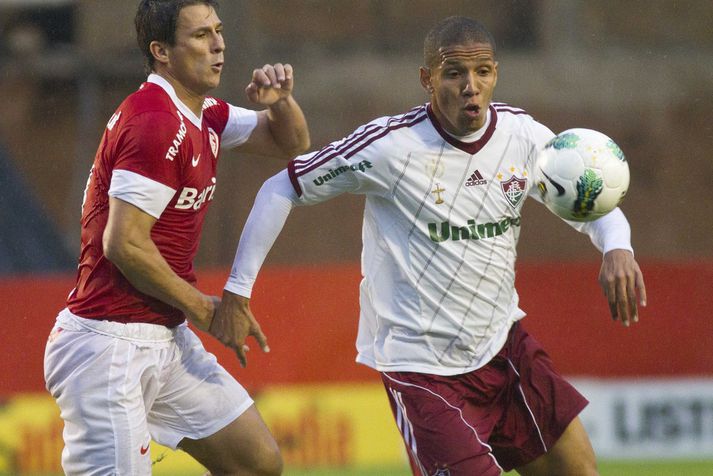 Wallace í leik með Fluminense.