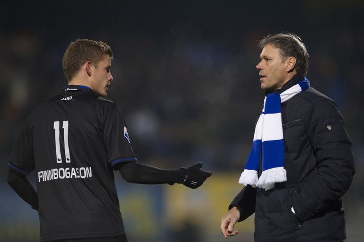 Alfreð og Van Basten.