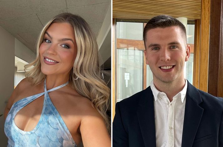 Birta Líf Ólafsdóttir og Gunnar Patrik Sigurðsson eru hætt saman.