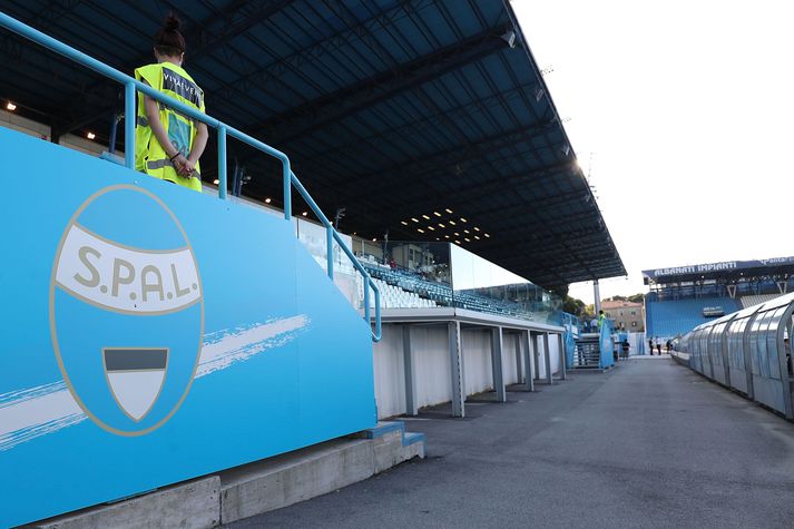 Ljóst er að SPAL leikur í ítölsku B-deildinni á næsta tímabili eftir þriggja ára dvöl í ítölsku úrvalsdeildinni.