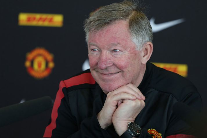 Sir Alex Ferguson, knattspyrnustjóri  Manchester United.