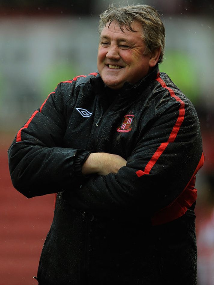 Steve Bruce, stjóri Sunderland.