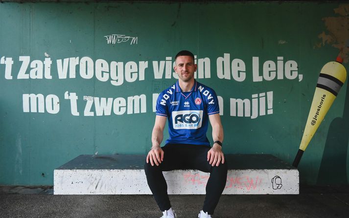 Patrik Gunnarsson gerði fjögurra ára samning við KV Kortrijk í Belgíu og væntir þess að vera aðalmarkmaður liðsins. 