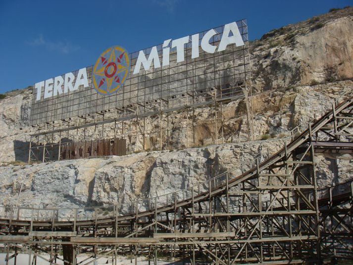 Skemmtigarðurinn Terra Mitica á Benedorm.