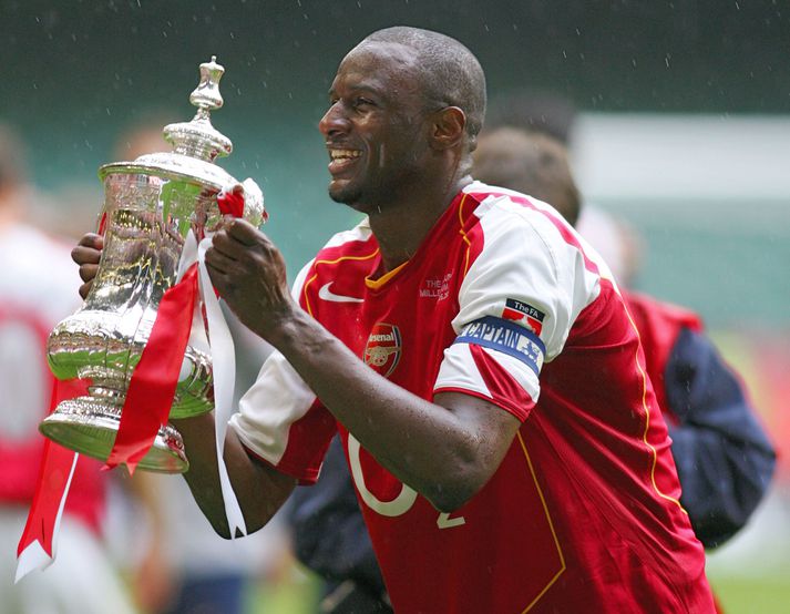 Patrick Vieira vann sjö stóra titla með Arsenal frá 1996 til 2005.
