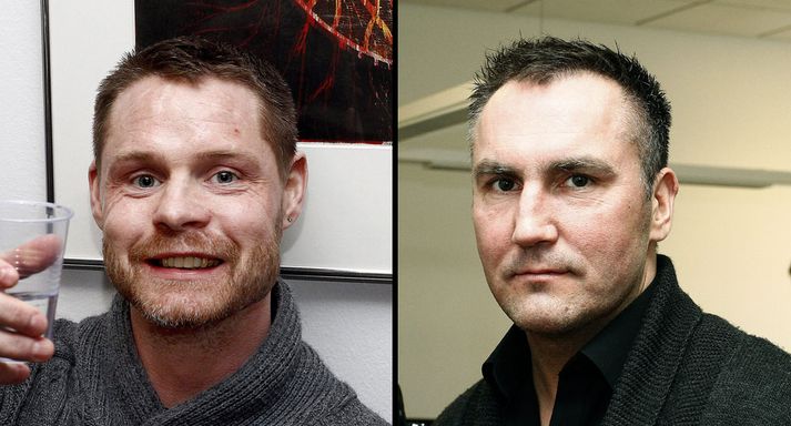 Stefán Logi Sívarsson og Daníel Rafn Guðmundsson mættu í héraðsdóm Reykjavíkur í dag vegna málsins.