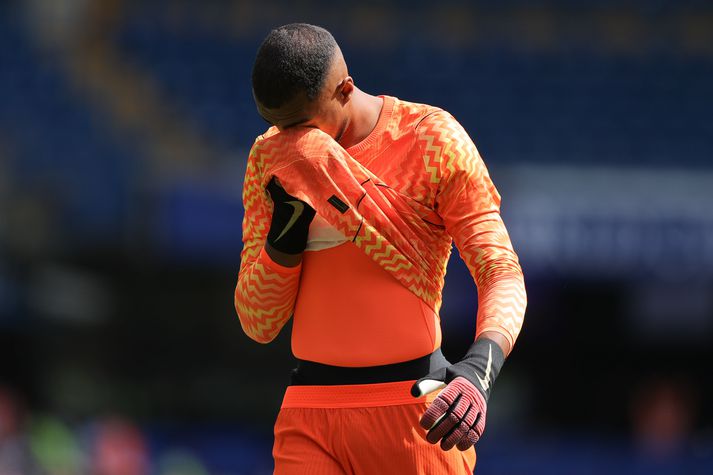 Robert Sanchez hefur verið harðlega gagnrýndur sem markmaður Chelsea.