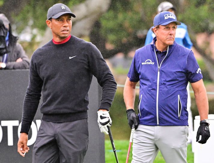 Tiger Woods og Phil Mickelson vita báðir hvað til þarf til að vinna PGA-meistaramótið.