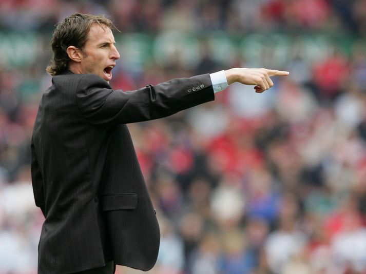 Gareth Southgate var afar ósáttur í leikslok.