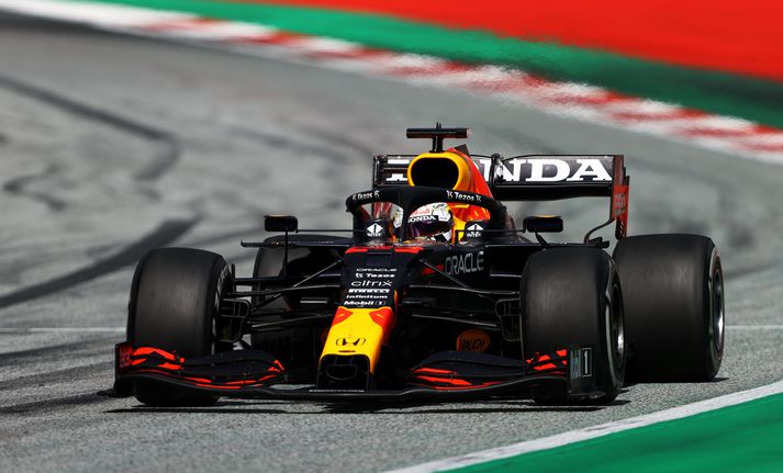 Max Verstappen verður á ráspól í Hollandi á morgun.